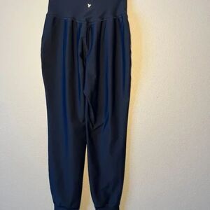 Old Navy High-Waisted PowerSoft Jogger Pants Navy Blue Large Tall NWT